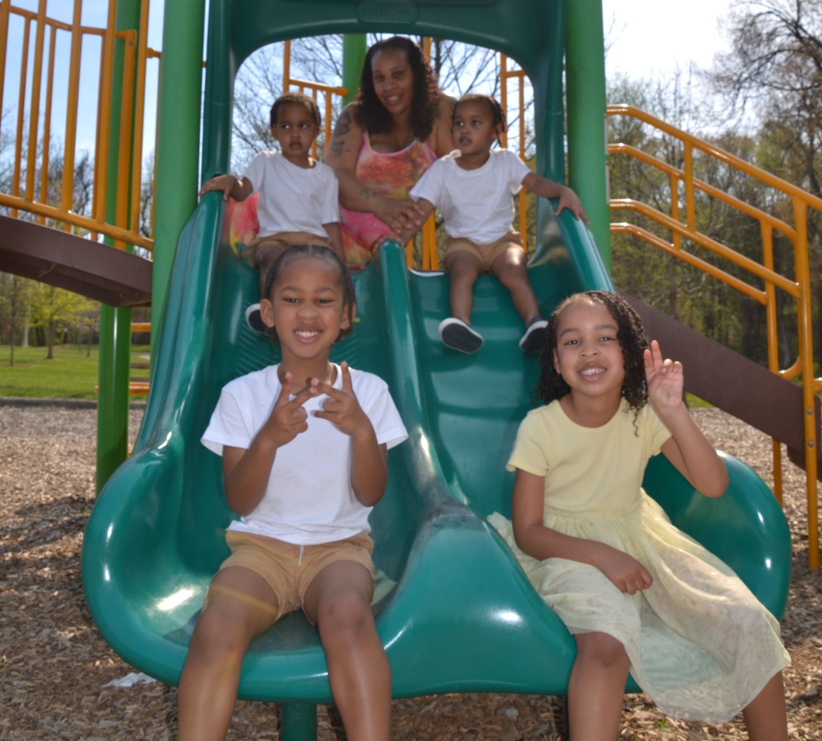 Habitat Partner Family in a park